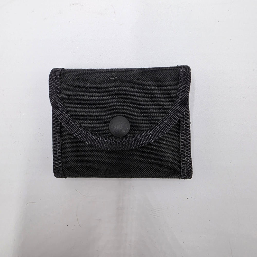 Uncle Mikes Black Nylon Duty Belt Pouch Snap Closure